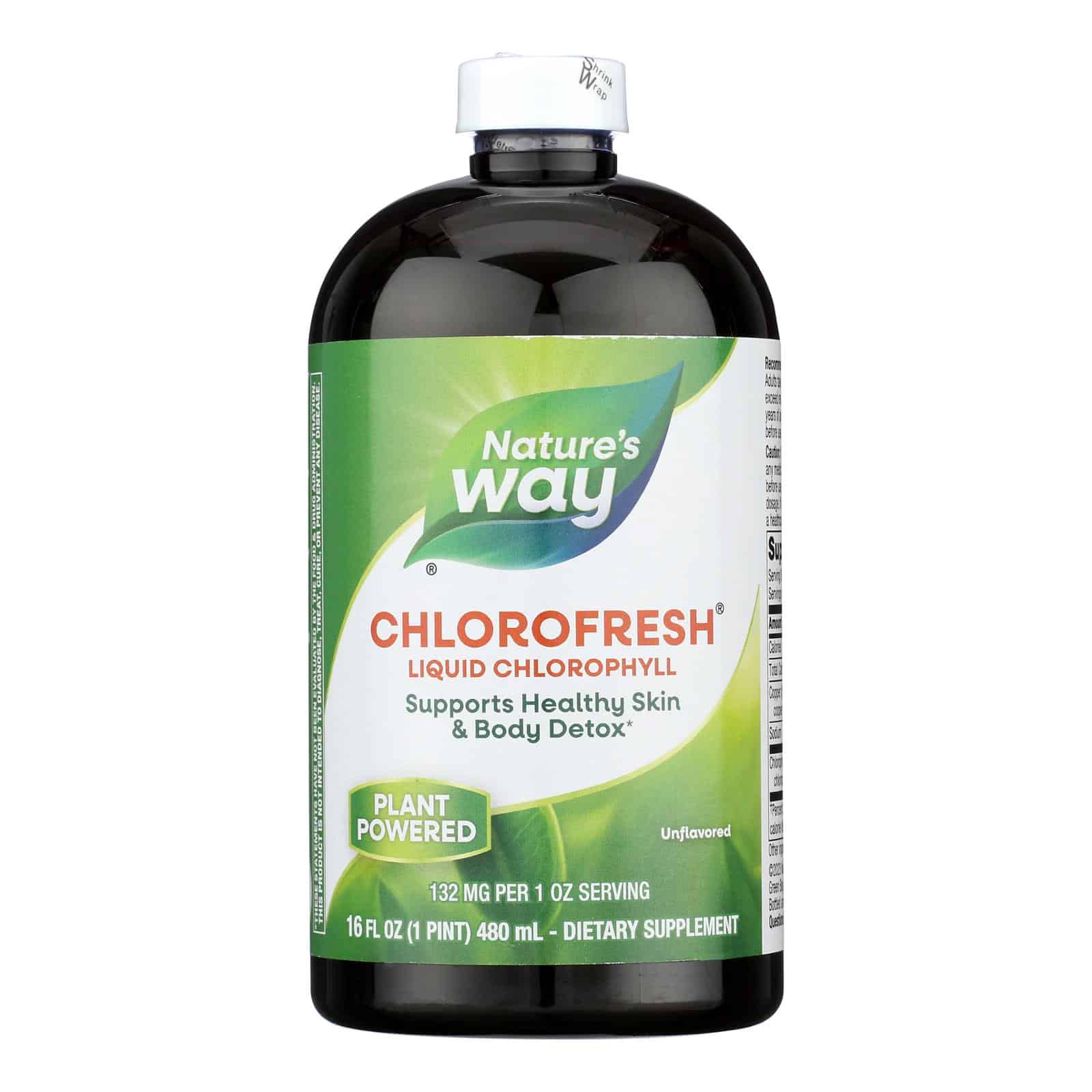 Nature's Way - Chlorofresh Liquid Chlorophyll Natural - 16 fl oz - Image 2