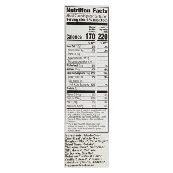 Cascadian Farm - Cereal Hny Vanilla Crunch - Case of 12 - 10.5 OZ - Image 2