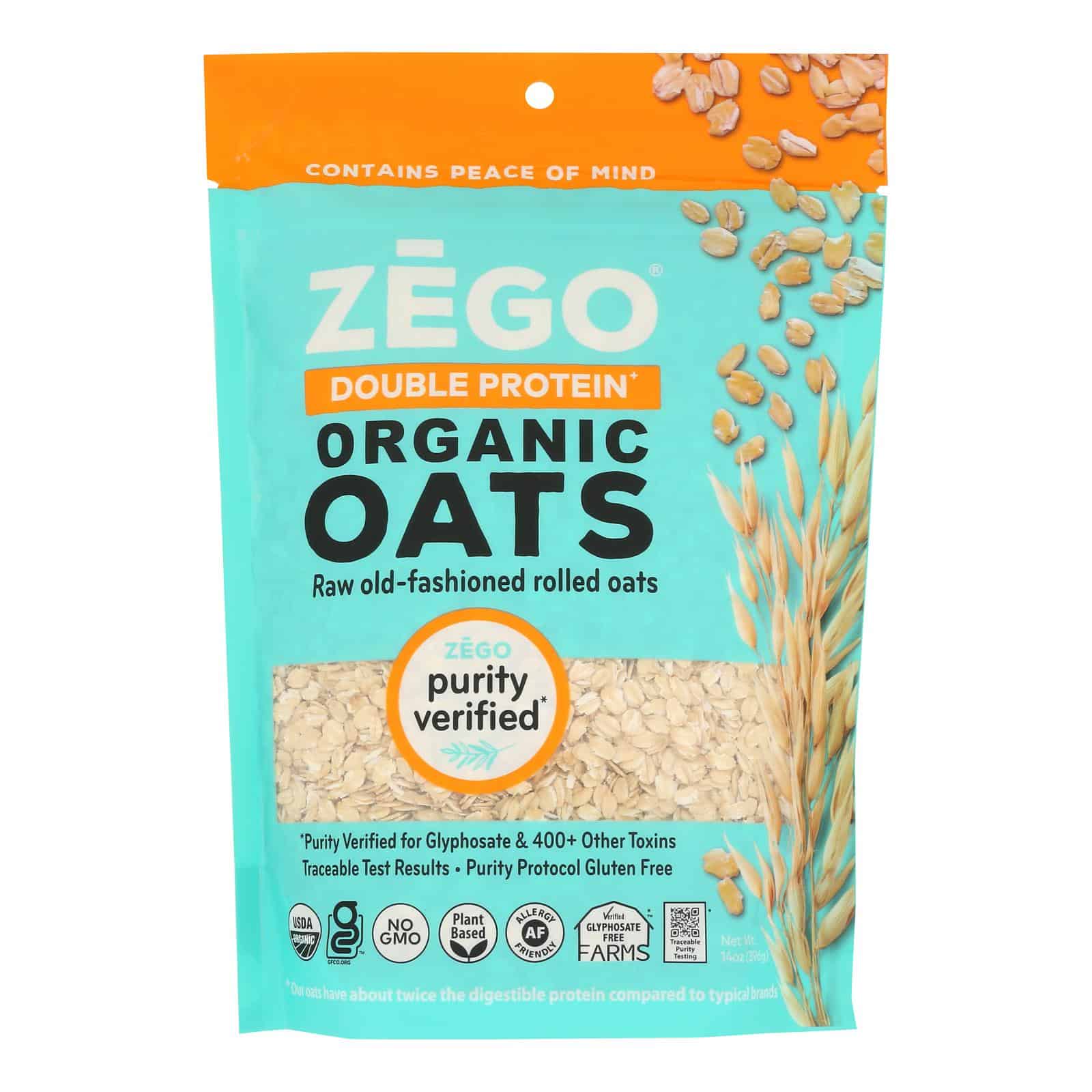 Zego - Oats Double Protein - Case of 5-14 OZ - Image 2