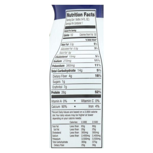 Orgain Creamy Chocolate Nutritional Protein Shake - Case of 12 - 14 FZ - Image 3
