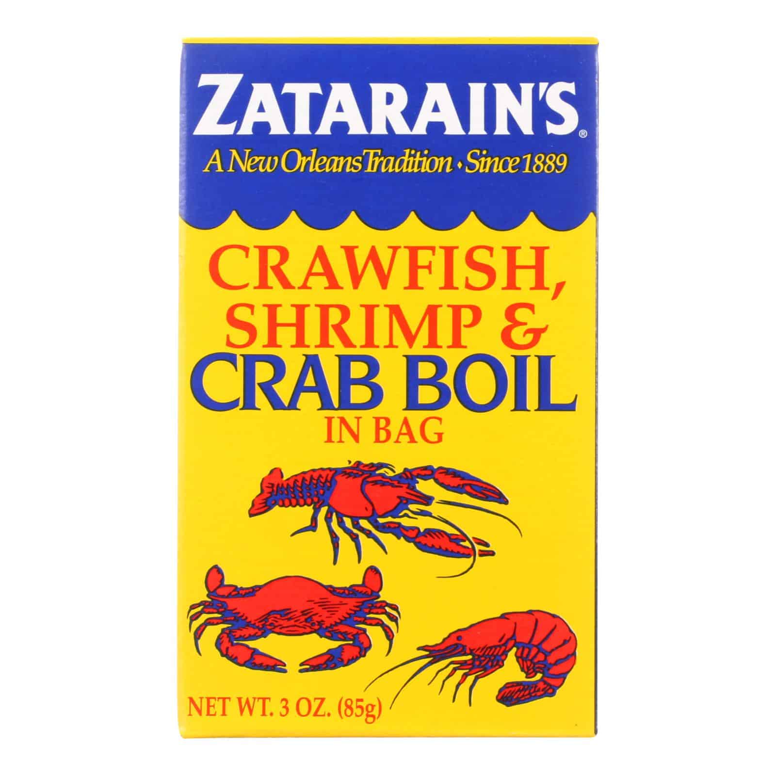 Zatarain's Crab Boil - Dry - Case of 6 - 3 oz - Image 2