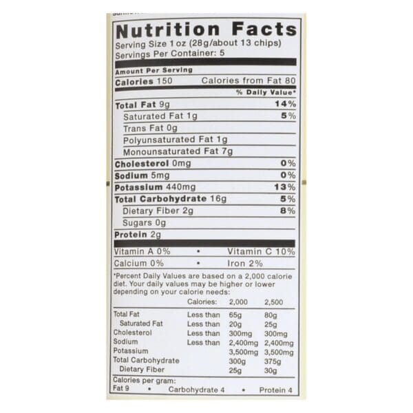Kettle Brand Potato Chips - Unsalted - Case of 15 - 5 oz. - Image 2