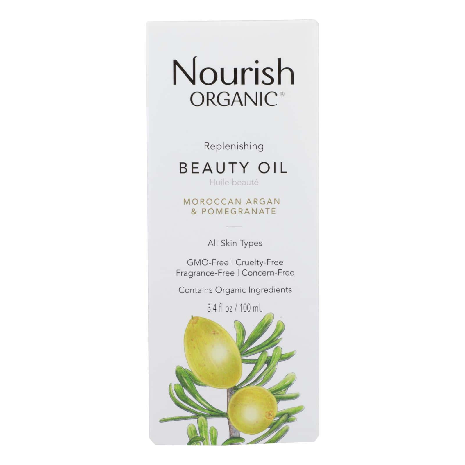 Nourish Organic Argan Oil - Replenishing Multi Purpose - 3.4 oz - Image 2