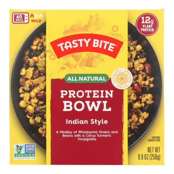 Tasty Bite - Bowl Protein Indian Style - Case of 6-8.8 OZ