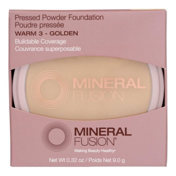 Mineral Fusion - Mkup Pressed Base Warm 3 - 1 Each-.32 OZ