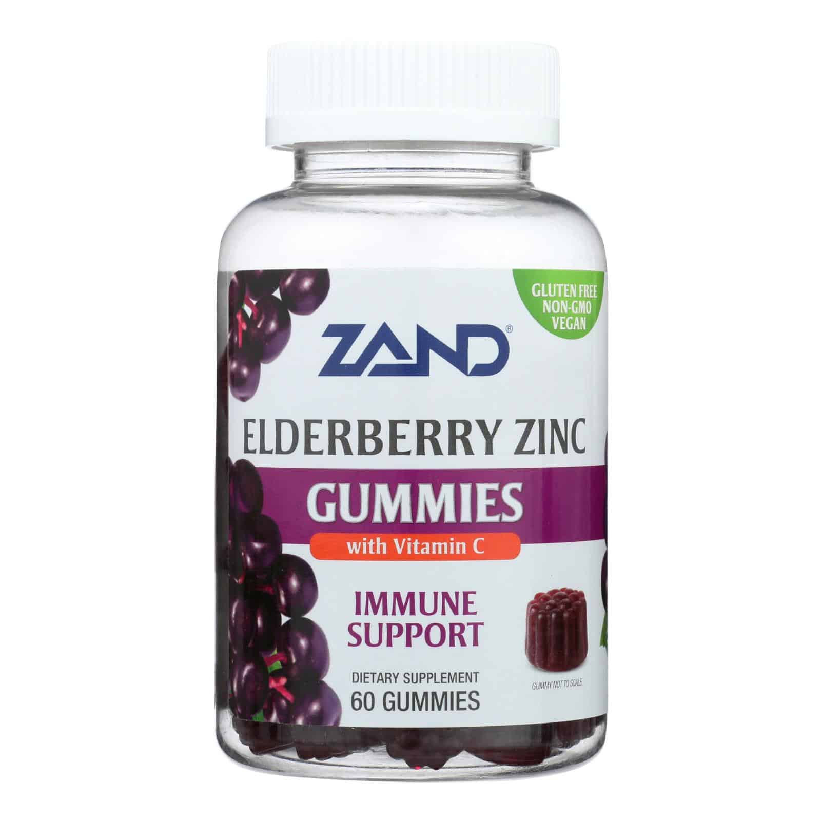 Zand - Gummies Elderberry Zinc - 1 Each - 60 CT - Image 3