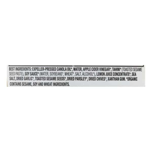 Annie's Naturals Organic Dressing Goddess - Case of 6 - 8 fl oz. - Image 3