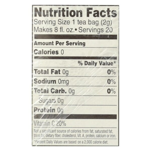 Celestial Seasonings Green Tea Caffeine Free - 20 Tea Bags - Case of 6 - Image 3