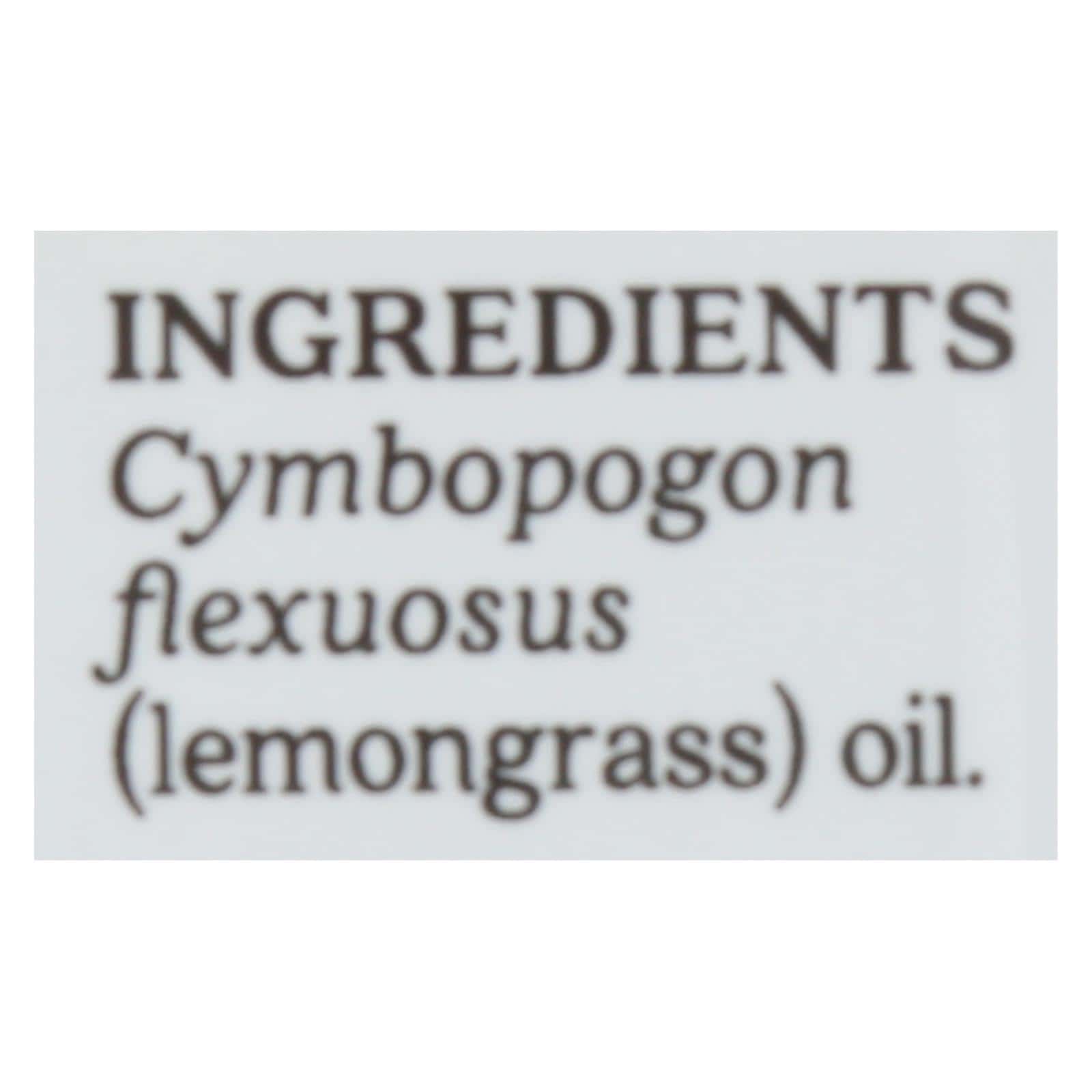 Aura Cacia - Pure Essential Oil Lemongrass - 0.5 fl oz - Image 2
