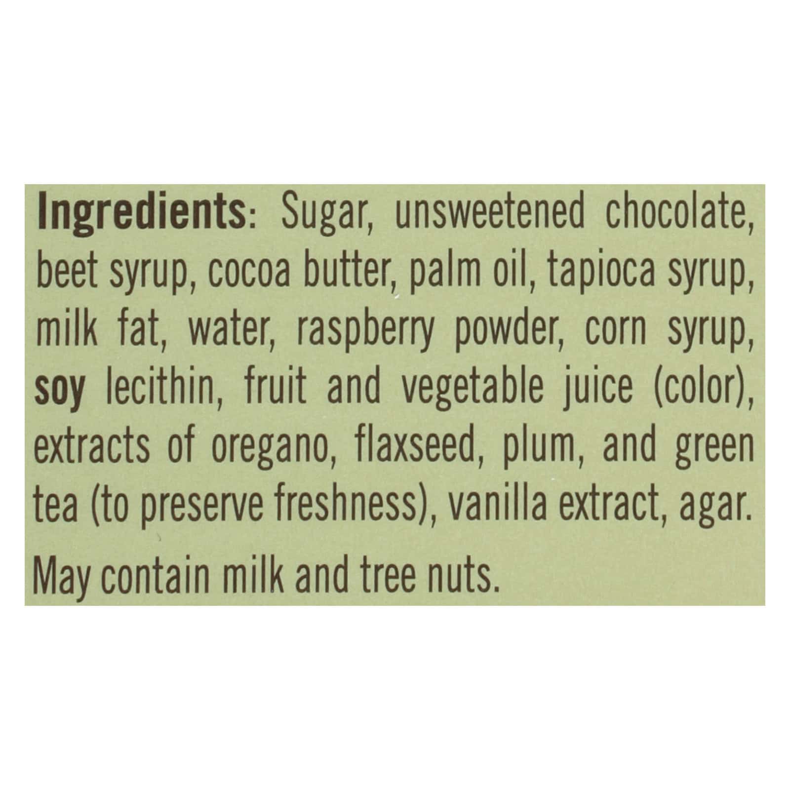 Ghirardelli - Bar Dark Chocolate Raspberry - Case of 10-4.8 OZ