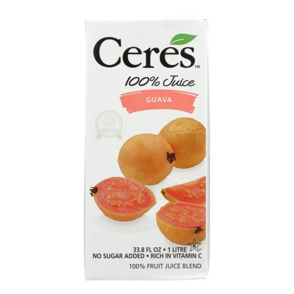 Ceres Juices Juice - Guava - Case of 12 - 33.8 fl oz - Image 2