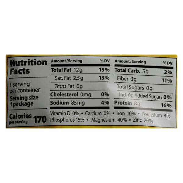 Eden Foods Organic Pocket Snacks - Pumpkin Seeds - Dry Roasted and Salted - 1 oz - Case of 12 - Image 2