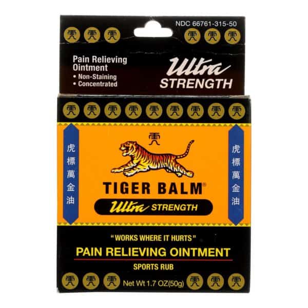 Tiger Balm Pain Relieving Ointment Ultra Strength - Non-Staining - 1.7 oz - Image 3