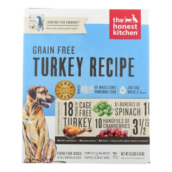 The Honest Kitchen Embark - Grain Free Turkey Dog Food - 10 lb. - Image 2
