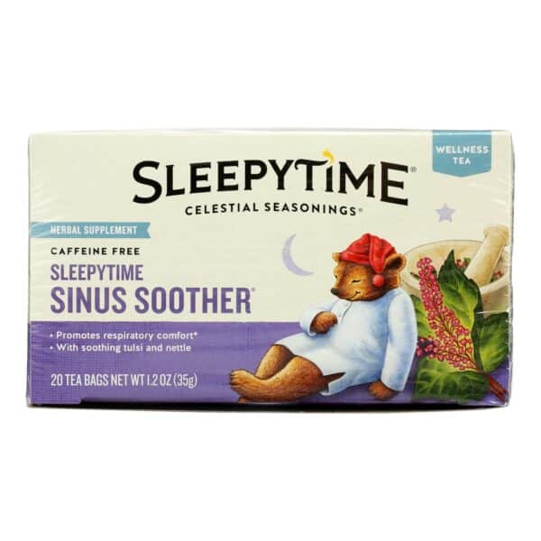 Celestial Seasonings - Wellness Tea Sinus Soothr - Case of 6 - 20 BAG - Image 3
