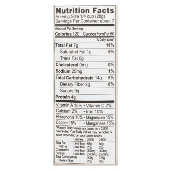 Living Intentions Trail Mix - Organic - Sprouted - Mango Goji Fire - 7 oz - case of 6 - Image 2