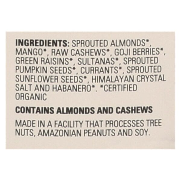 Living Intentions Trail Mix - Organic - Sprouted - Mango Goji Fire - 7 oz - case of 6 - Image 3
