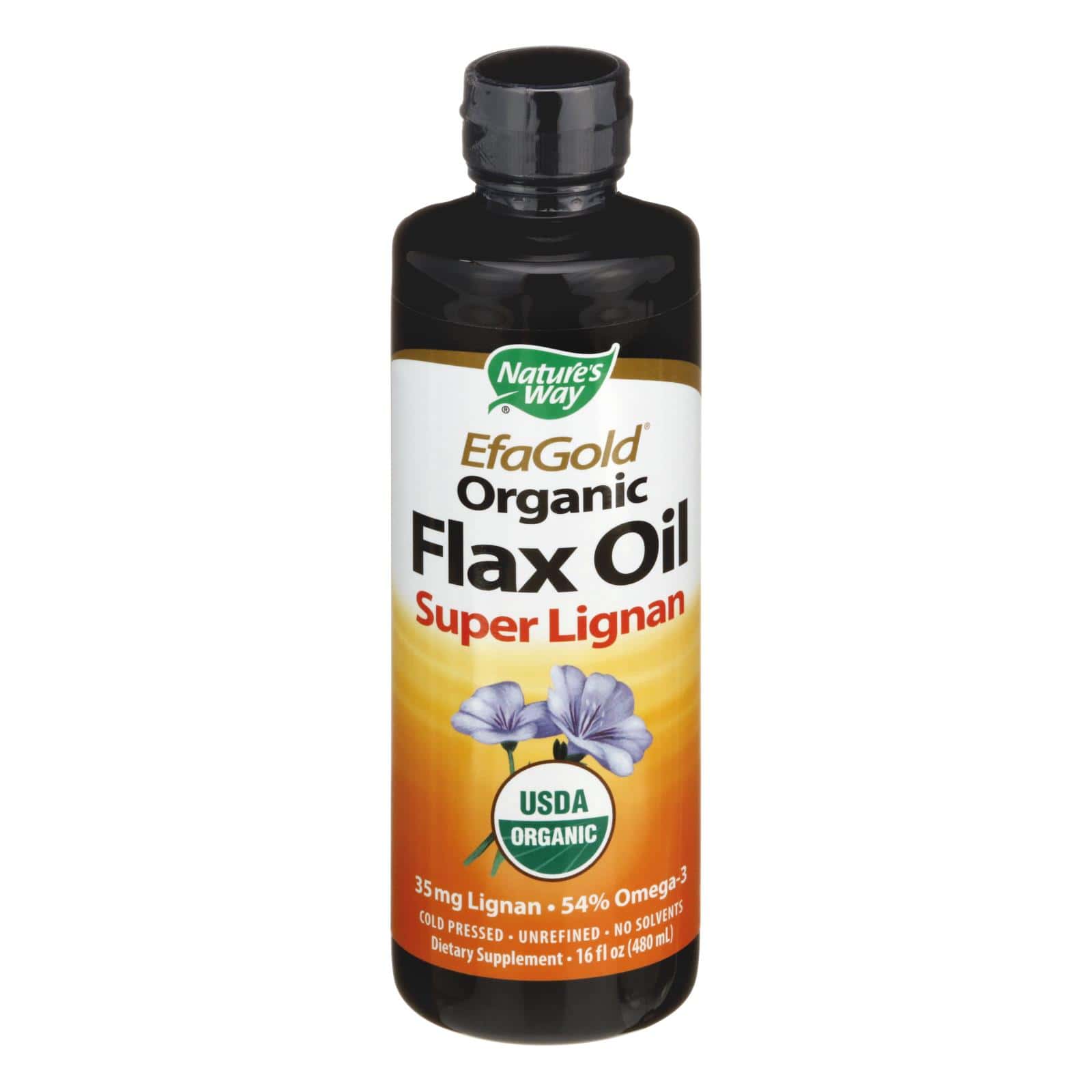 Nature's Way - EFAGold Flax Oil Super Lignan - 16 fl oz - Image 2