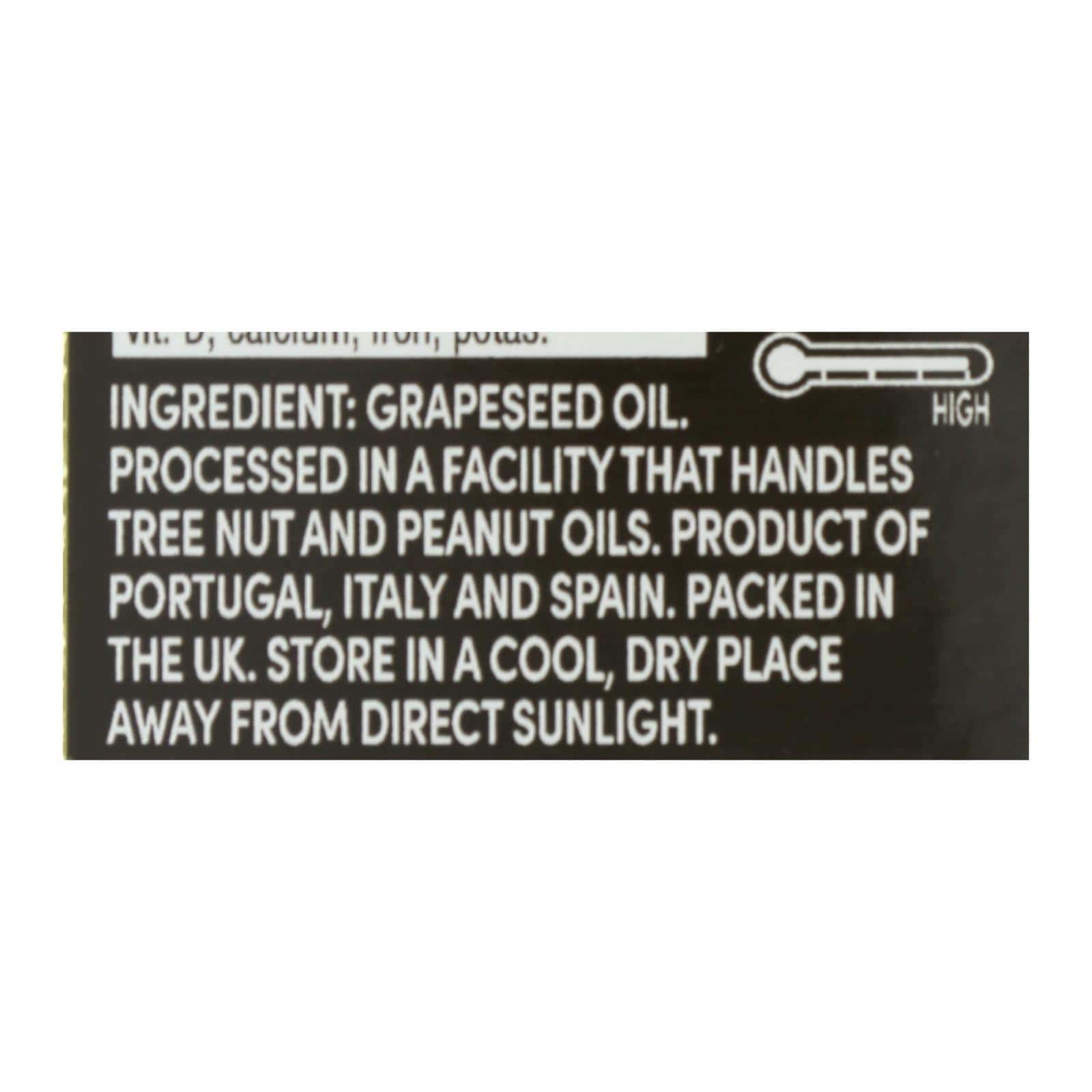 International Collection Grapeseed Oil - Case of 6 - 8.45 Fl oz.