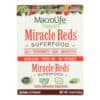 MacroLife Naturals Miracle Reds Antioxidant Super Food - 12 Packets of .33 oz