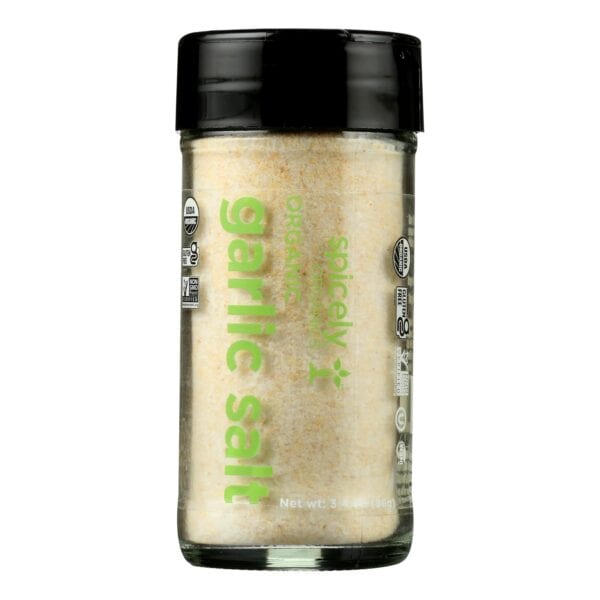 Spicely Organics - Organic Garlic - Seasoning - Case of 3 - 3.4 oz. - Image 2