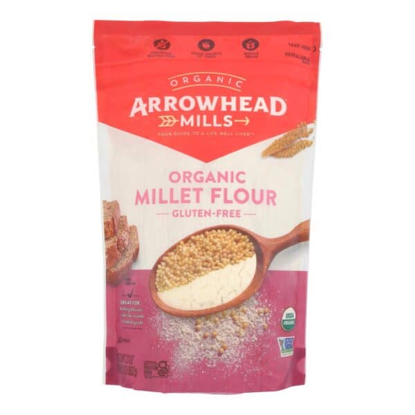 Arrowhead Mills - Organic Millet Flour - Gluten Free - Case of 6 - 23 oz. - Image 3