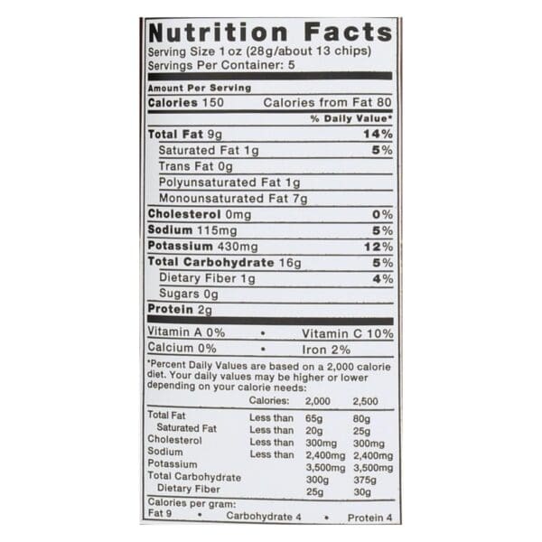 Kettle Brand Potato Chips - Sea Salt - Case of 15 - 5 oz. - Image 3