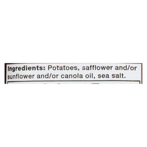 Kettle Brand Potato Chips - Sea Salt - Case of 15 - 5 oz.