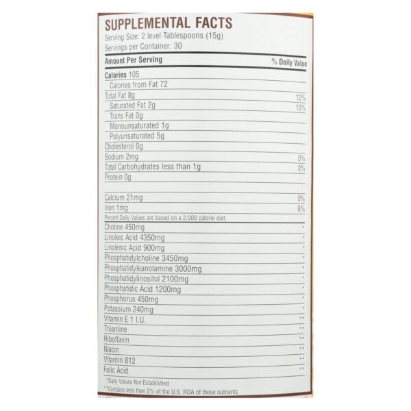 Fearn Lecithin Granules - 16 oz - Image 3