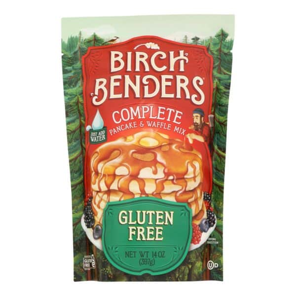 Birch Benders Pancake and Waffle Mix - Gluten Free - Case of 6 - 14 oz. - Image 2