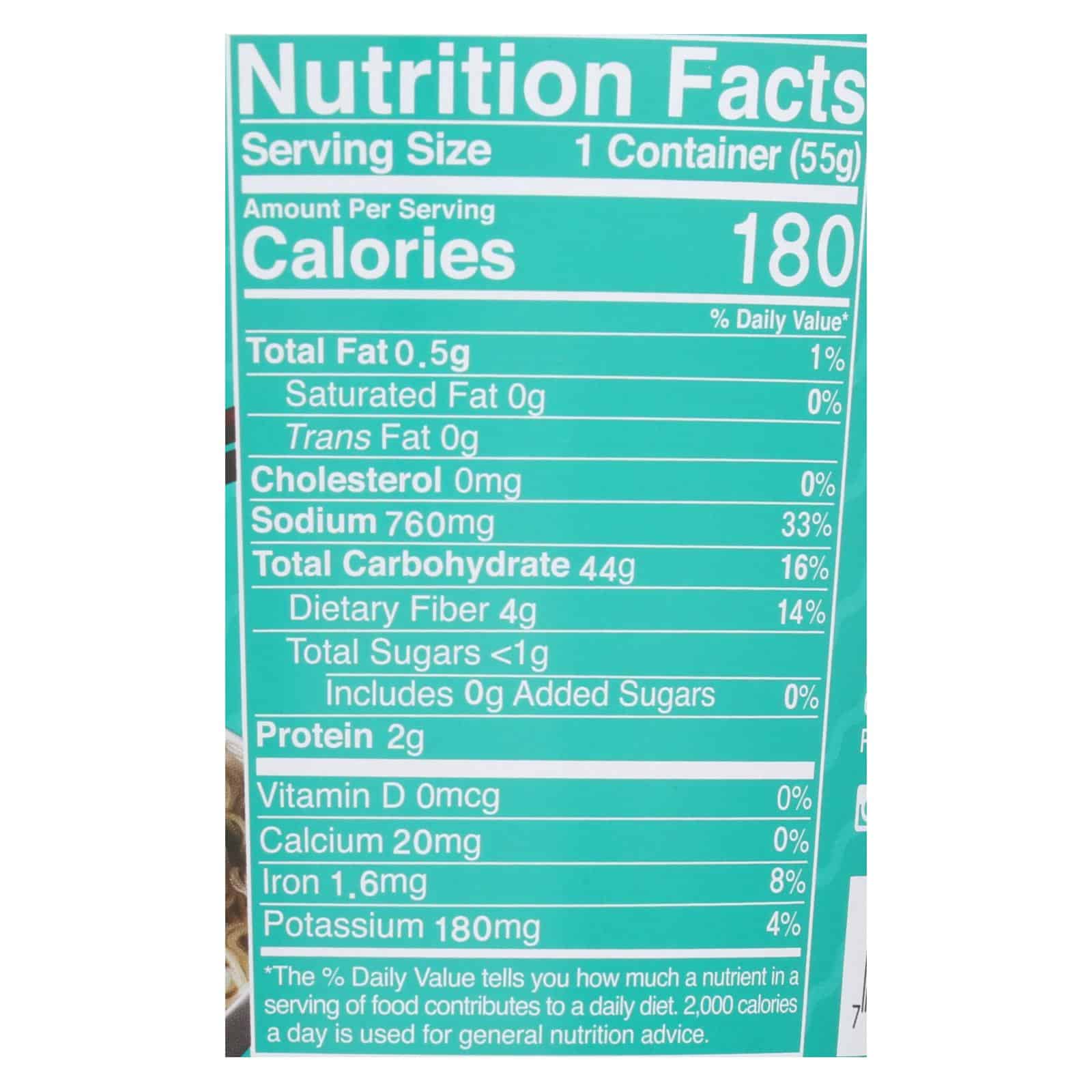 Lotus Foods - Ramen Garlic Vegetable Brown Rice - Case of 6-1.94 OZ - Image 2