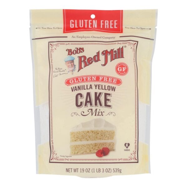 Bob's Red Mill - Cake Mix Vanilla Yellow Gluten Free - Case of 4-19 OZ - Image 2