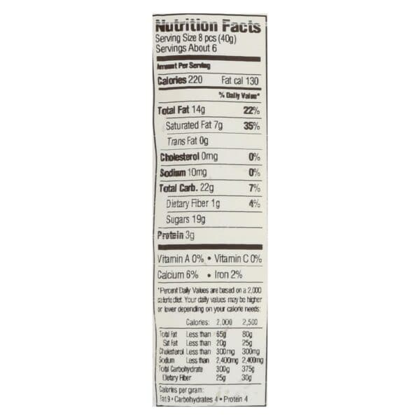 Woodstock Yogurt Almonds - Case of 8 - 8.5 OZ