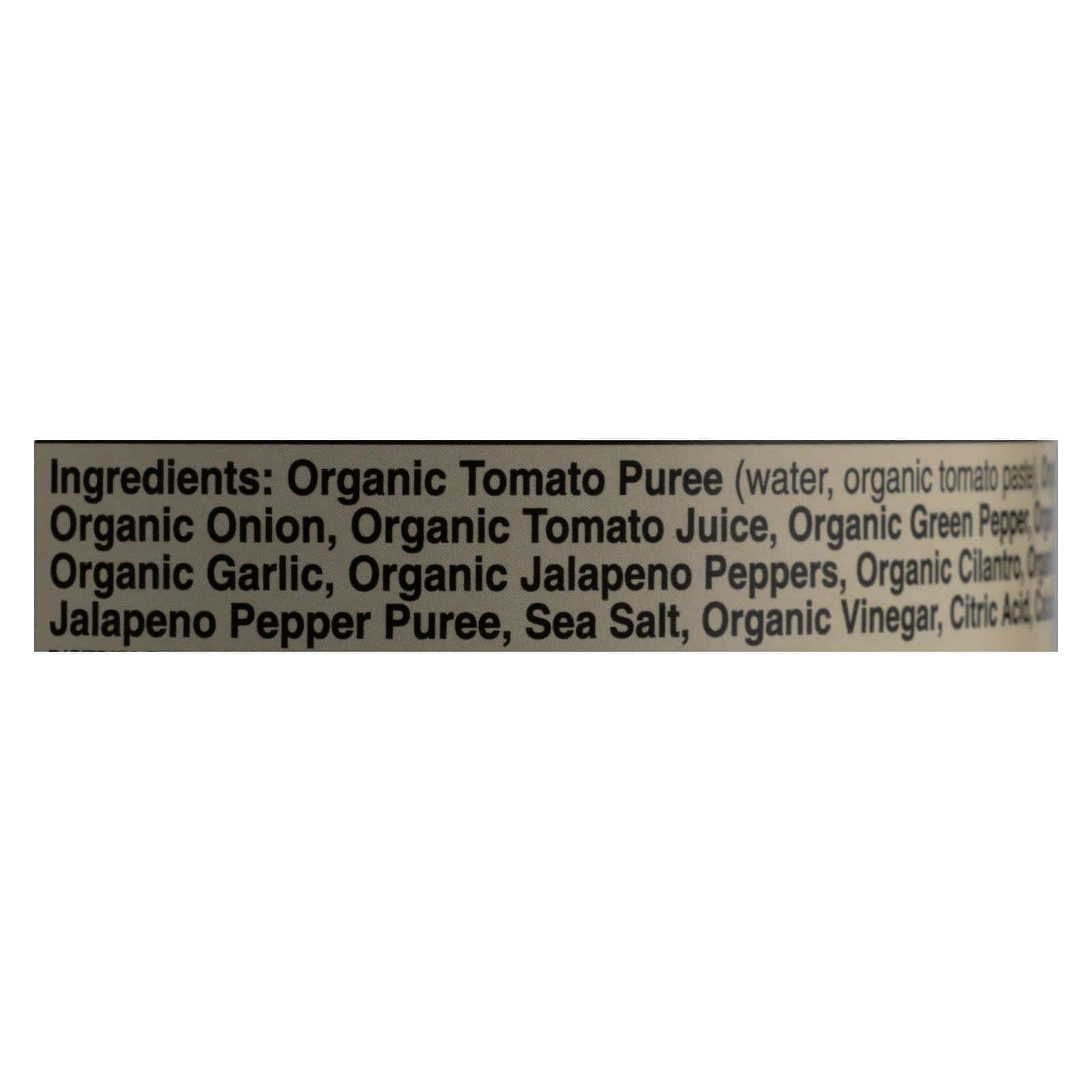 Muir Glen Organic Medium Salsa - Tomato - Case of 12 - 16 oz. - Image 3