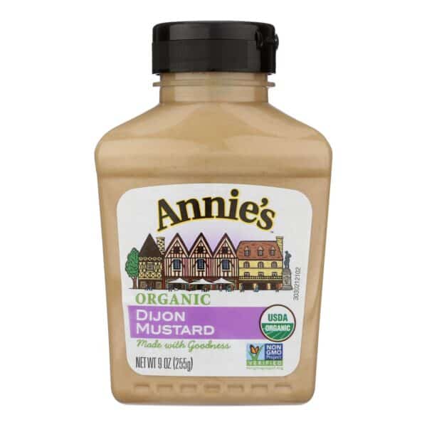 Annie's Naturals Organic Dijon Mustard - Case of 12 - 9 oz. - Image 2