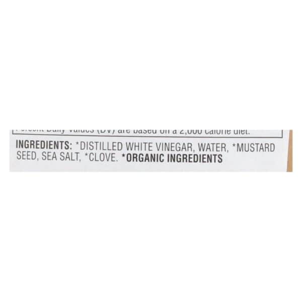 Annie's Naturals Organic Dijon Mustard - Case of 12 - 9 oz. - Image 3