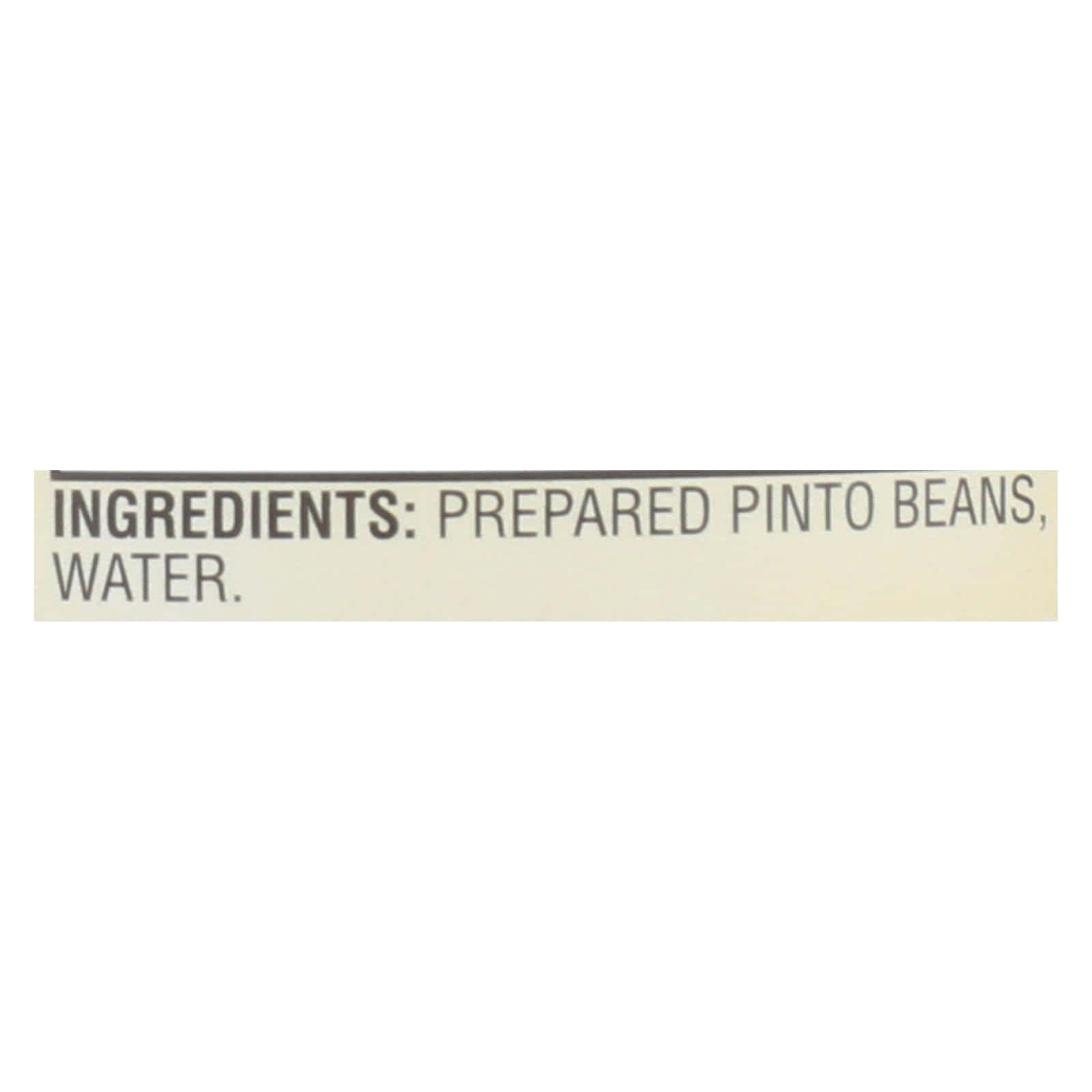 Kuner - Pinto Beans - No Salt Added - Case of 12 - 15 oz.