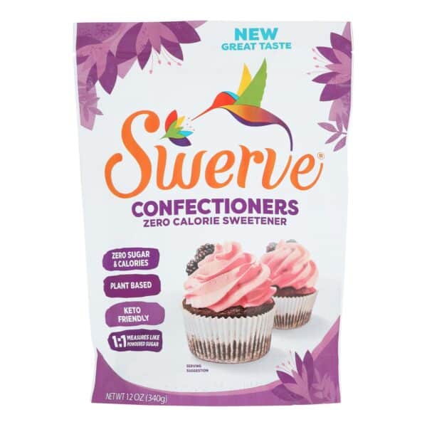 Swerve - Sweetener - Confectioners - Case of 6 - 12 oz.