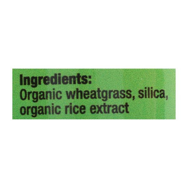 Pines International Organic Wheat Grass - 500 mg - 100 Tablets - Image 2
