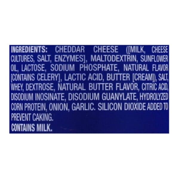 Kernel Seasons Popcorn Seasoning - White Cheddar - Case of 6 - 2.85 oz. - Image 2