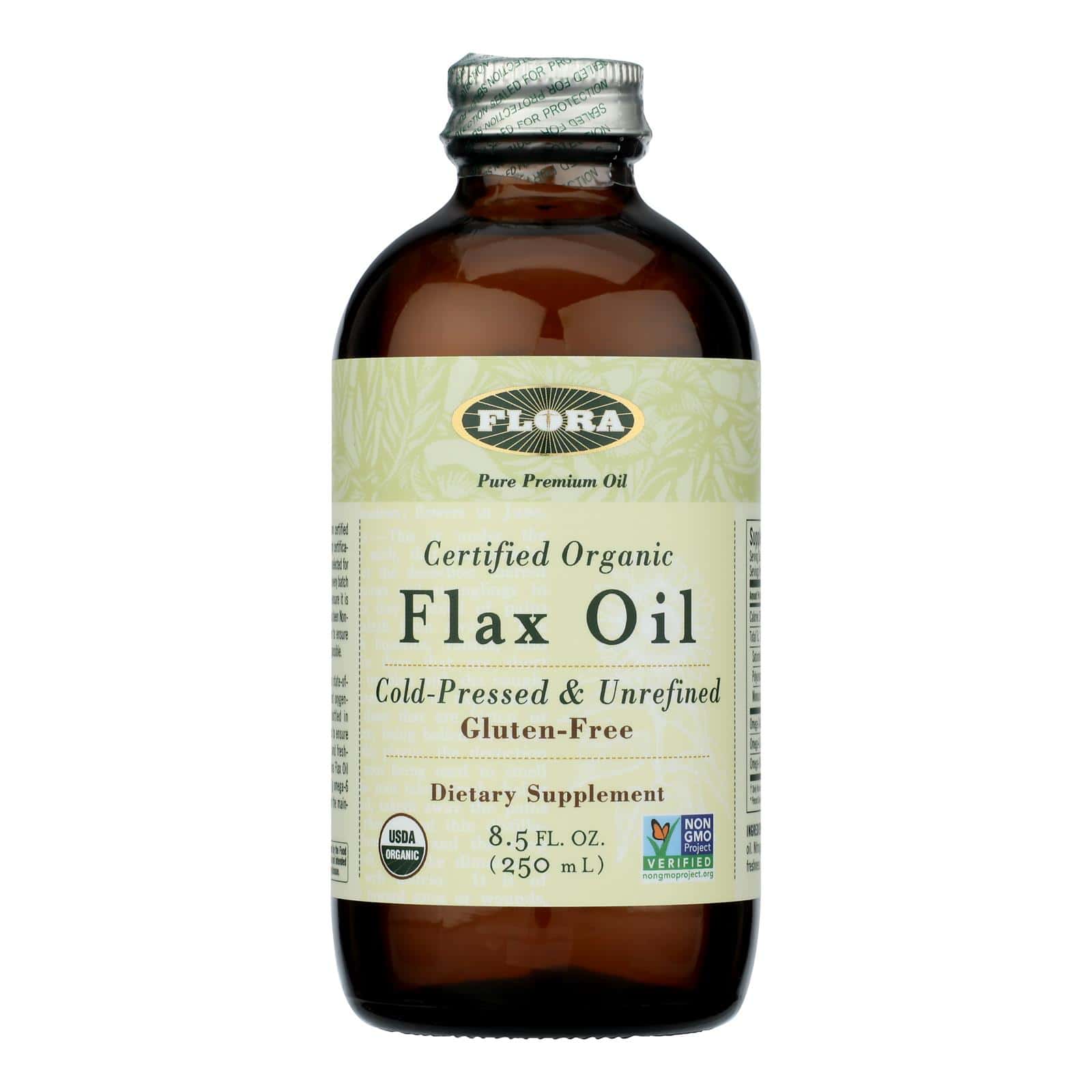 Flora - Flax Oil - 1 Each -8.5 FZ - Image 2