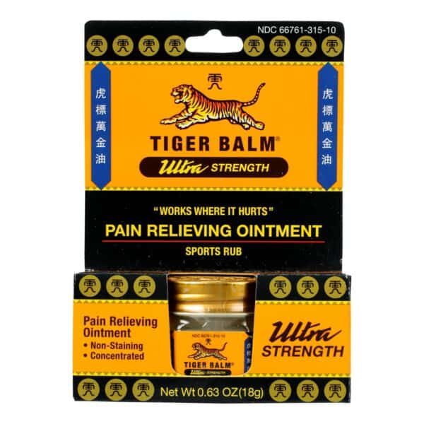 Tiger Balm Pain Relief Ointment - 0.63 oz - Case of 6