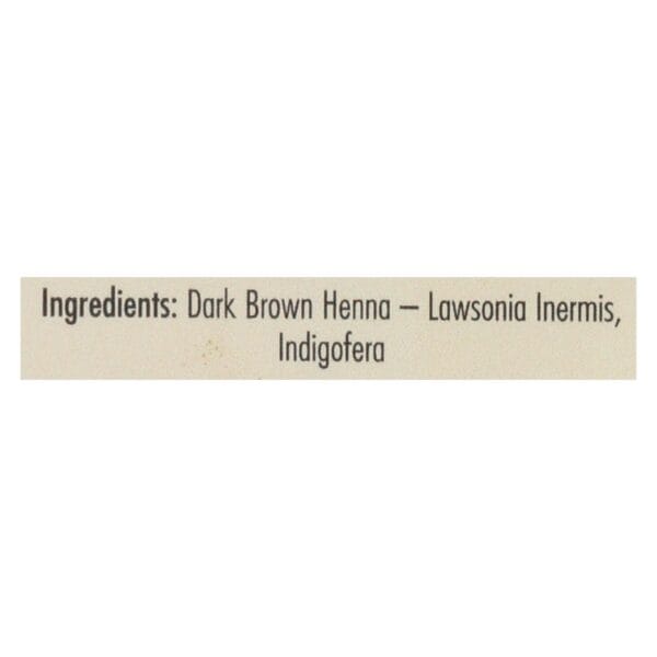 Rainbow Research Henna Hair Color and Conditioner Persian Dark Brown Sable - 4 oz - Image 2