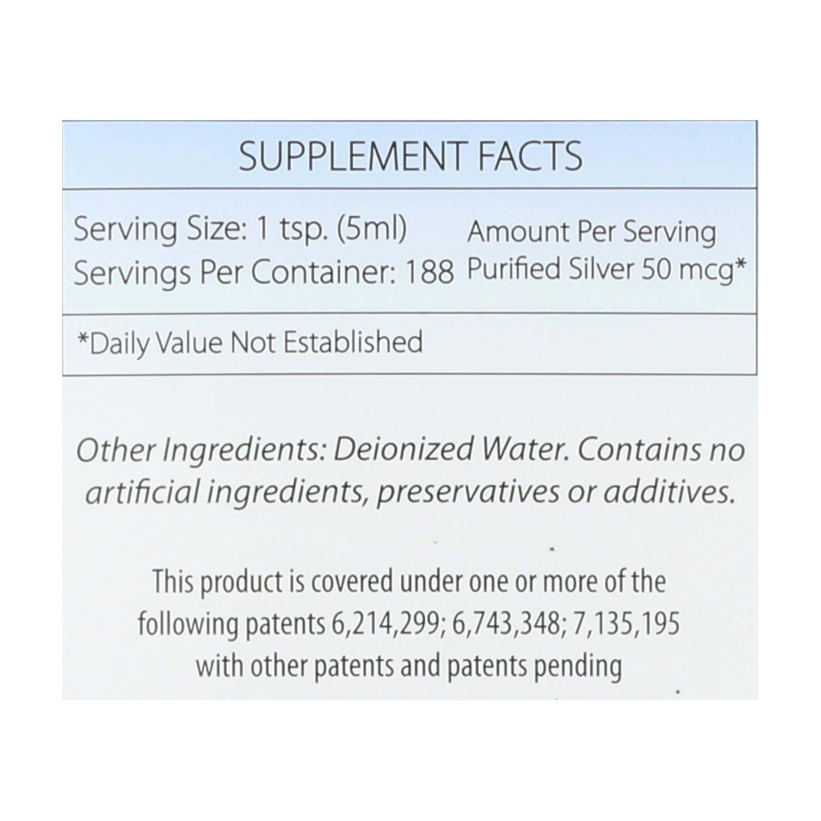 Silver Biotics - Supplmnt Dly Imun Sup Vlu - 1 Each 1-32 FZ - Image 2