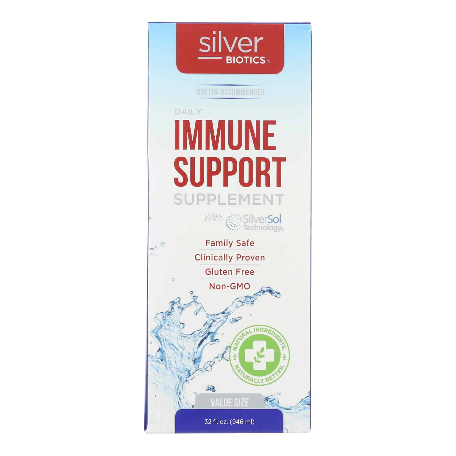 Silver Biotics - Supplmnt Dly Imun Sup Vlu - 1 Each 1-32 FZ