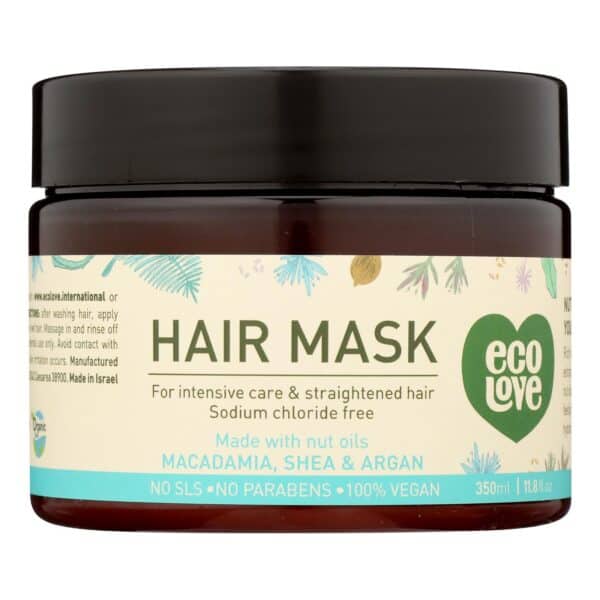 Ecolove - Mask Nut Int Cr Strt Hair - 1 Each - 11.8 OZ - Image 2