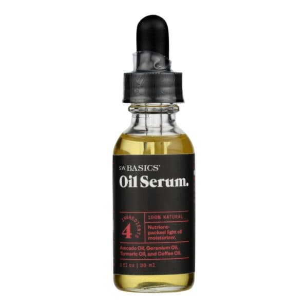 S.W. Basics - 4 Ingredients Oil Serum - 1 fl oz. - Image 2
