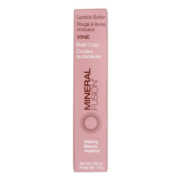 Mineral Fusion - Mkup Lipstick Butter Vine - 1 Each-.06 OZ - Image 2