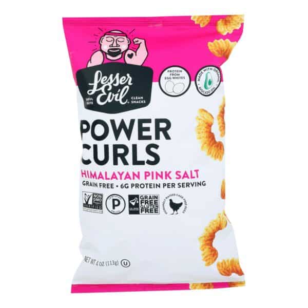 Lesser Evil - Power Curls Himalayan Pink Salt - Case of 9-4 OZ - Image 3