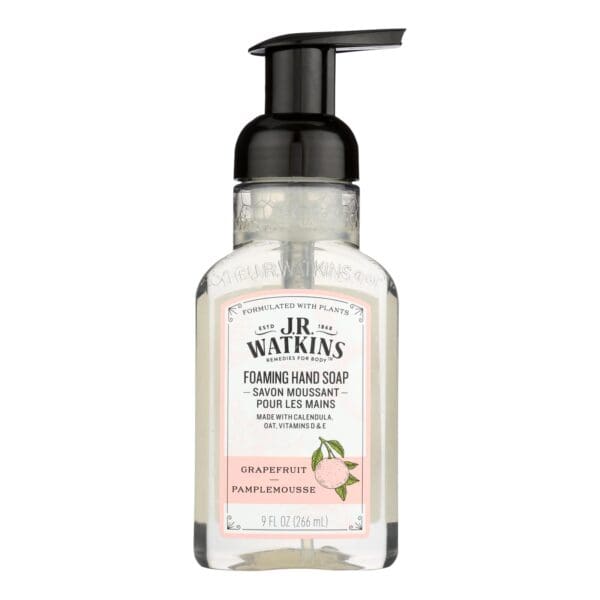 J.R. Watkins - Hand Soap Foam Grapefruit - Case of 3-9 FZ - Image 2
